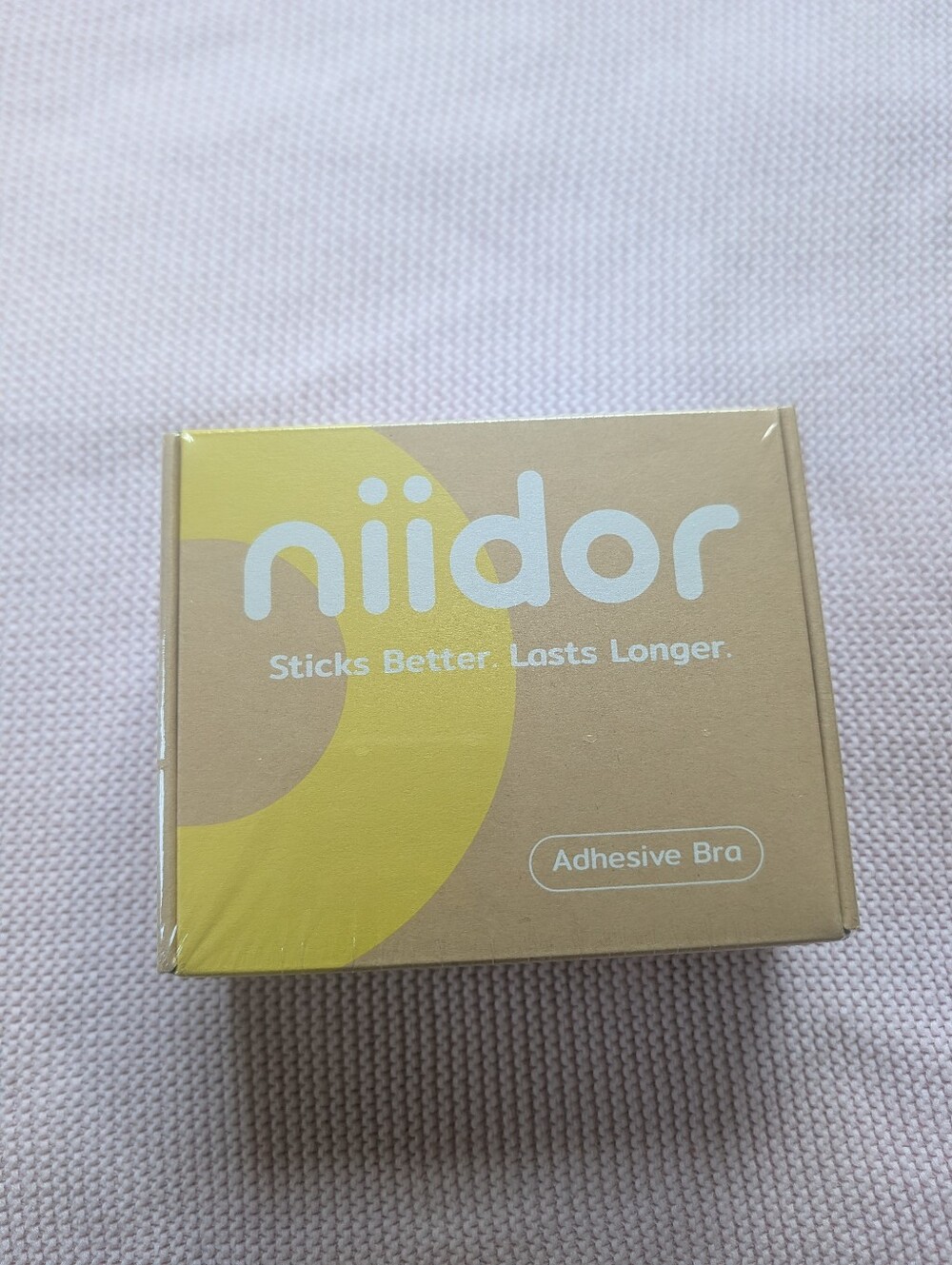 Niidor Adhesive Bra - Nude Color  Cup Size B, New Silicone.